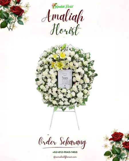 Krans Bunga Duka Cianting Utara