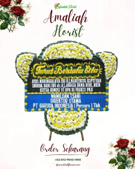 Papan Bunga Duka Cianting Utara